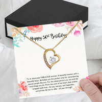 Thumbnail for Necklace Gift For Happy 50 Birthday