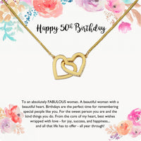 Thumbnail for Necklace Gift For Happy 50 Birthday