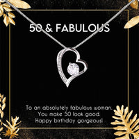 Thumbnail for Necklace Gift For Happy 50 Birthday