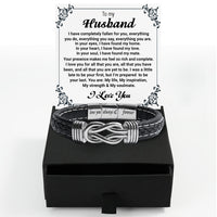 Thumbnail for Bracelet Necklace Gifts For Husband With Personalized Message Card Necklace