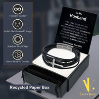 Thumbnail for Bracelet Necklace Gifts For Husband With Personalized Message Card Necklace