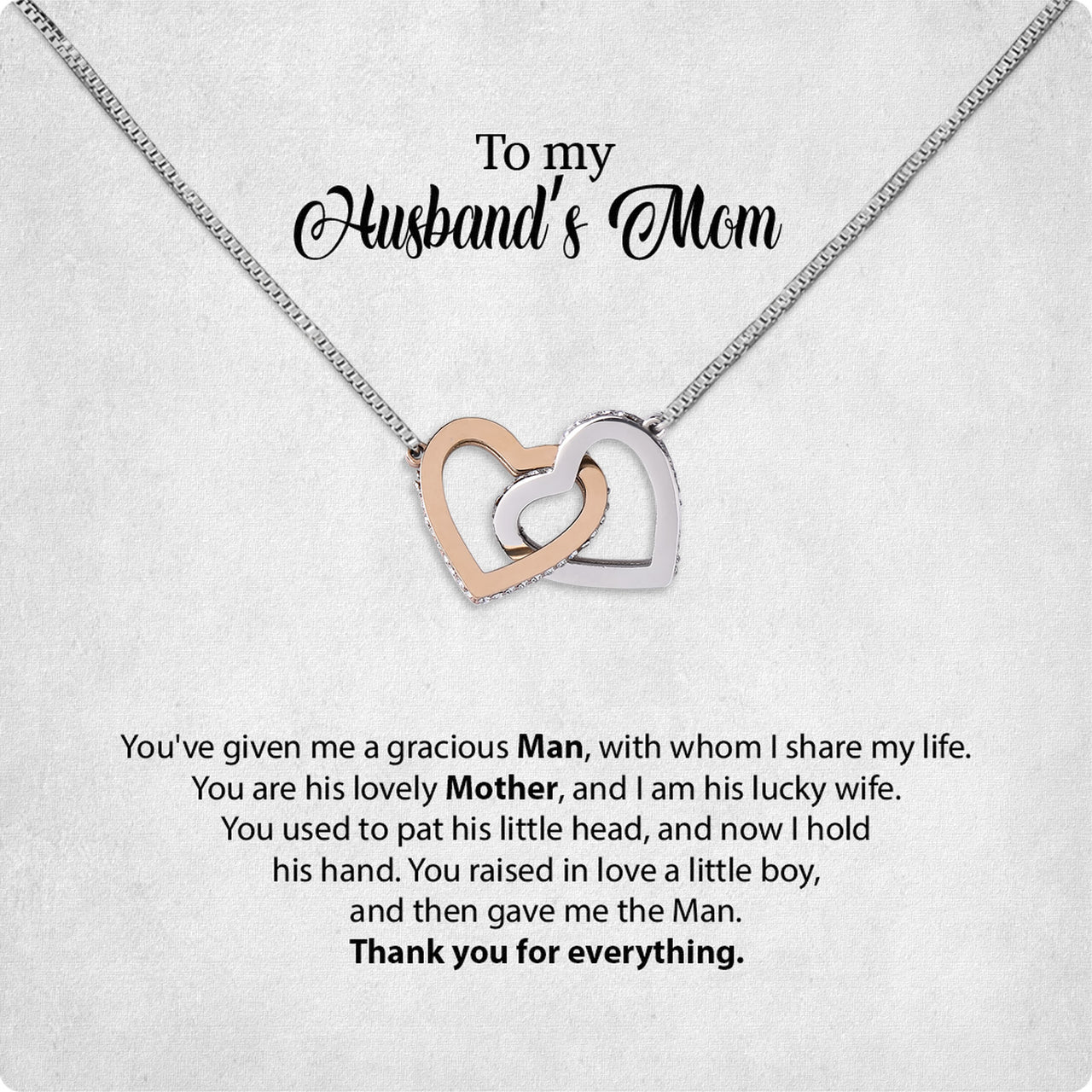 Necklace Gift For Husband's Mom