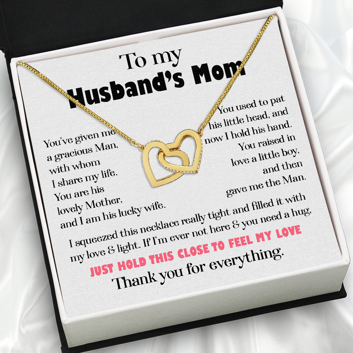 Necklace Gift For Husband's Mom