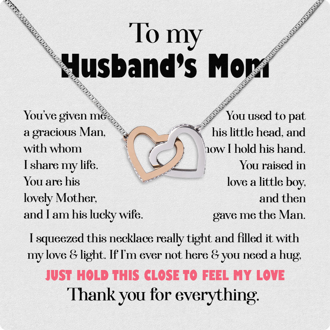 Necklace Gift For Husband's Mom