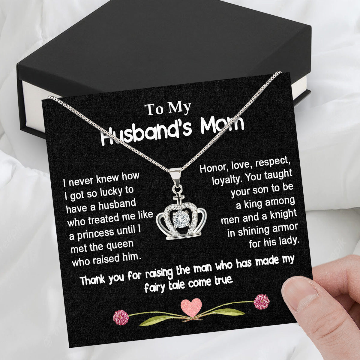 Necklace Gift For Husband's Mom