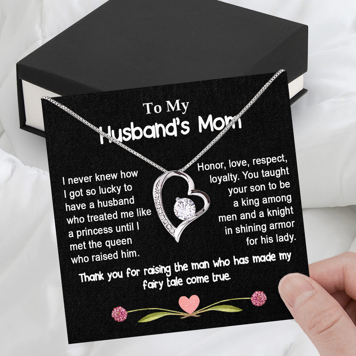 Necklace Gift For Husband's Mom