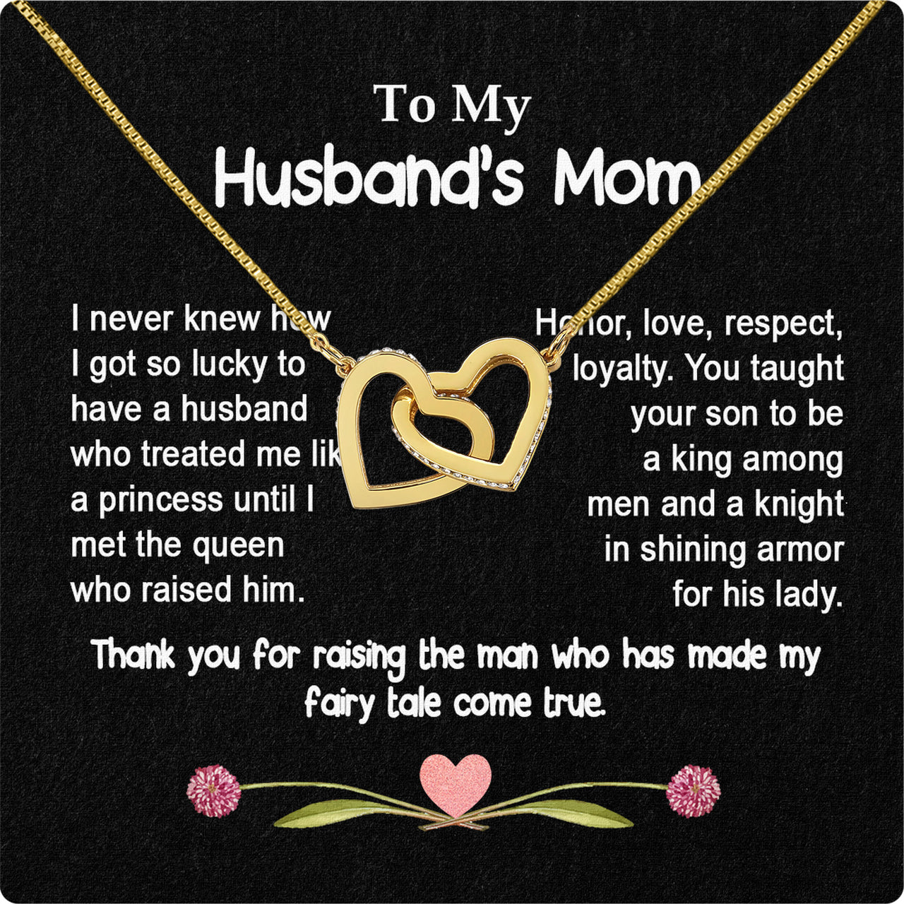 Necklace Gift For Husband's Mom