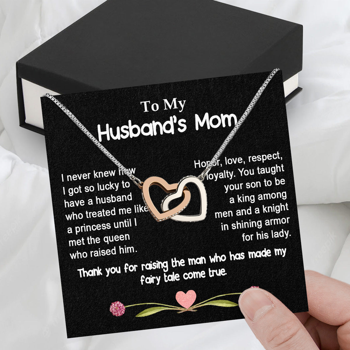 Necklace Gift For Husband's Mom