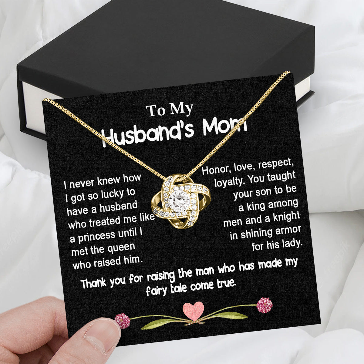 Necklace Gift For Husband's Mom