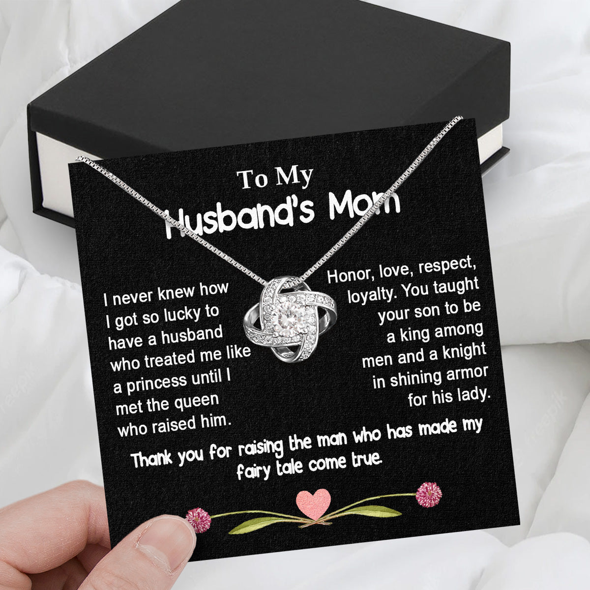 Necklace Gift For Husband's Mom