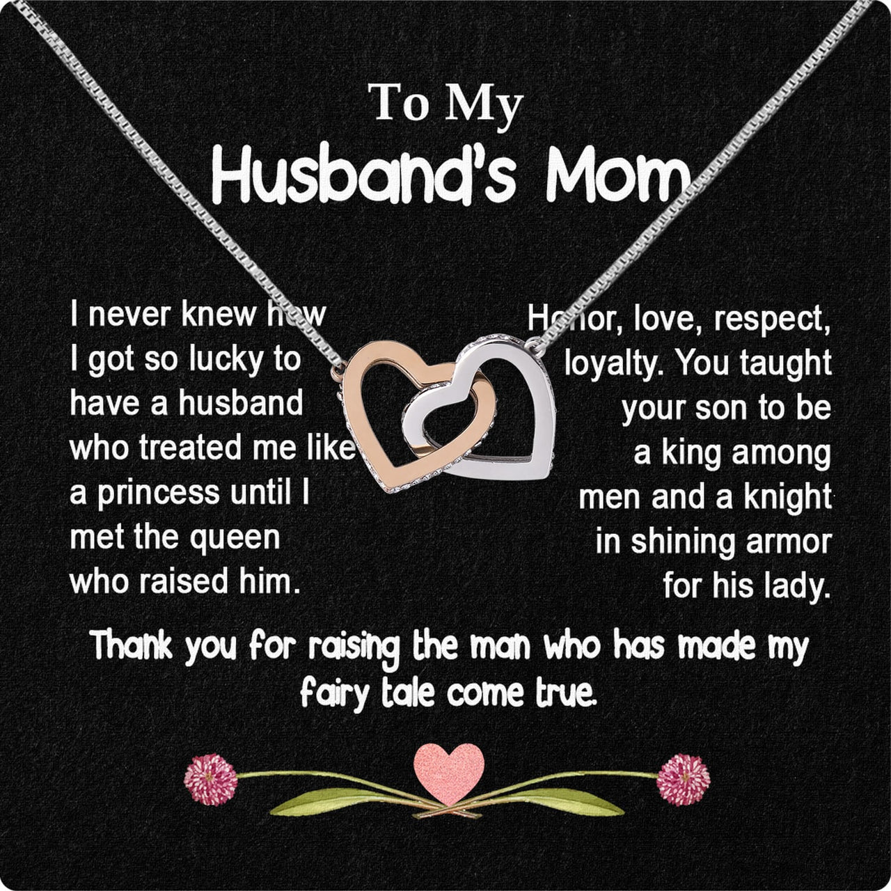 Necklace Gift For Husband's Mom