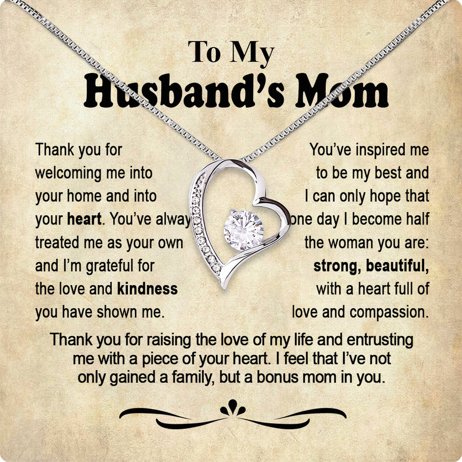 Necklace Gift For Husband's Mom