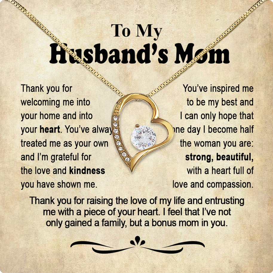 Necklace Gift For Husband's Mom