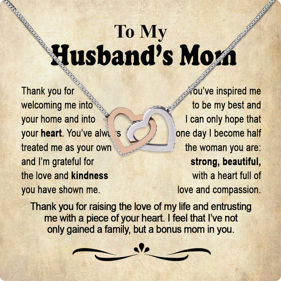 Necklace Gift For Husband's Mom