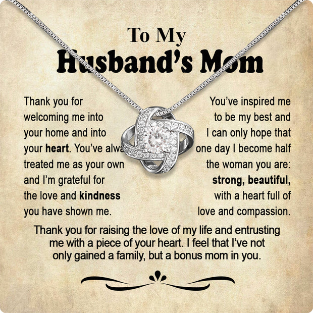 Necklace Gift For Husband's Mom