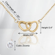 To My Daughter Necklace From Dad With Heartfelt Message - Unique Jewelry For Daughter - My Love and Light