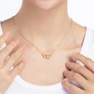 To My Bonus Daughter Necklace With Message Card - Family Isn't Always Blood