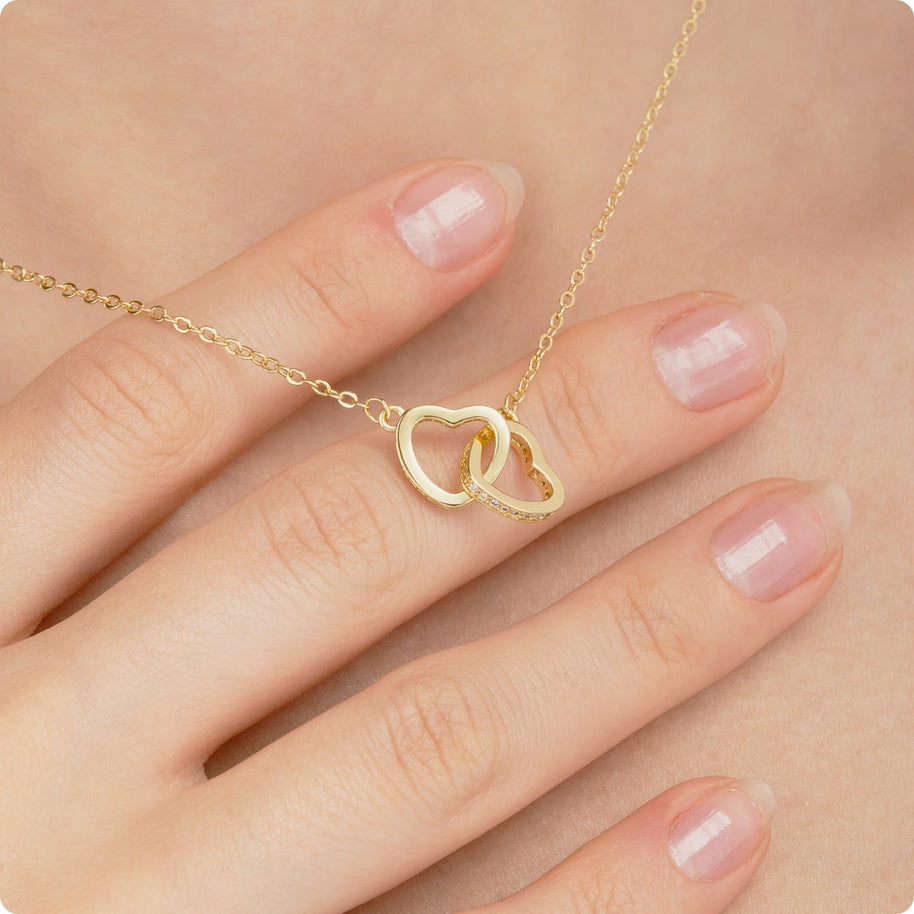 To My Granddaughter Necklace With Message Card - Achieve Anything You Desire