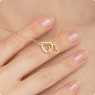 To My Bonus Daughter Necklace With Message Card - Family Isn't Always Blood