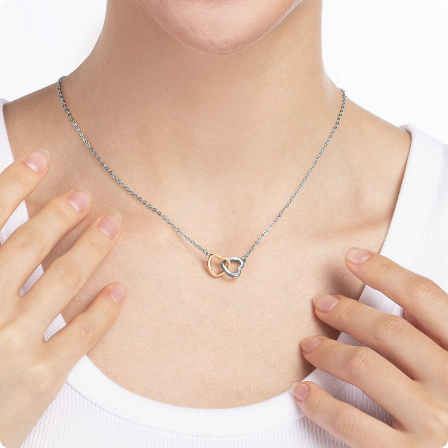To My Bonus Daughter Necklace With Message Card - Family Isn't Always Blood