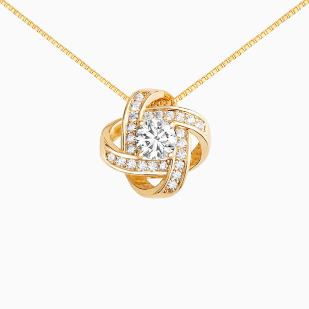 Wife Necklace With Heartfelt Message - Unique Jewelry For Wife - Always And Forever