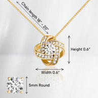 Wife Necklace With Heartfelt Message - Unique Jewelry For Wife - Falling In Love
