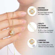To My Daughter Necklace From Mom With Heartfelt Message - Unique Jewelry For Daughter - Always in Mine