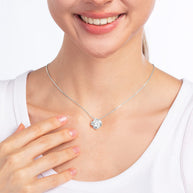 Wife Necklace With Heartfelt Message - Unique Jewelry For Wife - Falling In Love