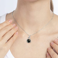 Sparkling Pearl Pendant Necklace for Wife – A Gift of Timeless Love - Through My Eyes