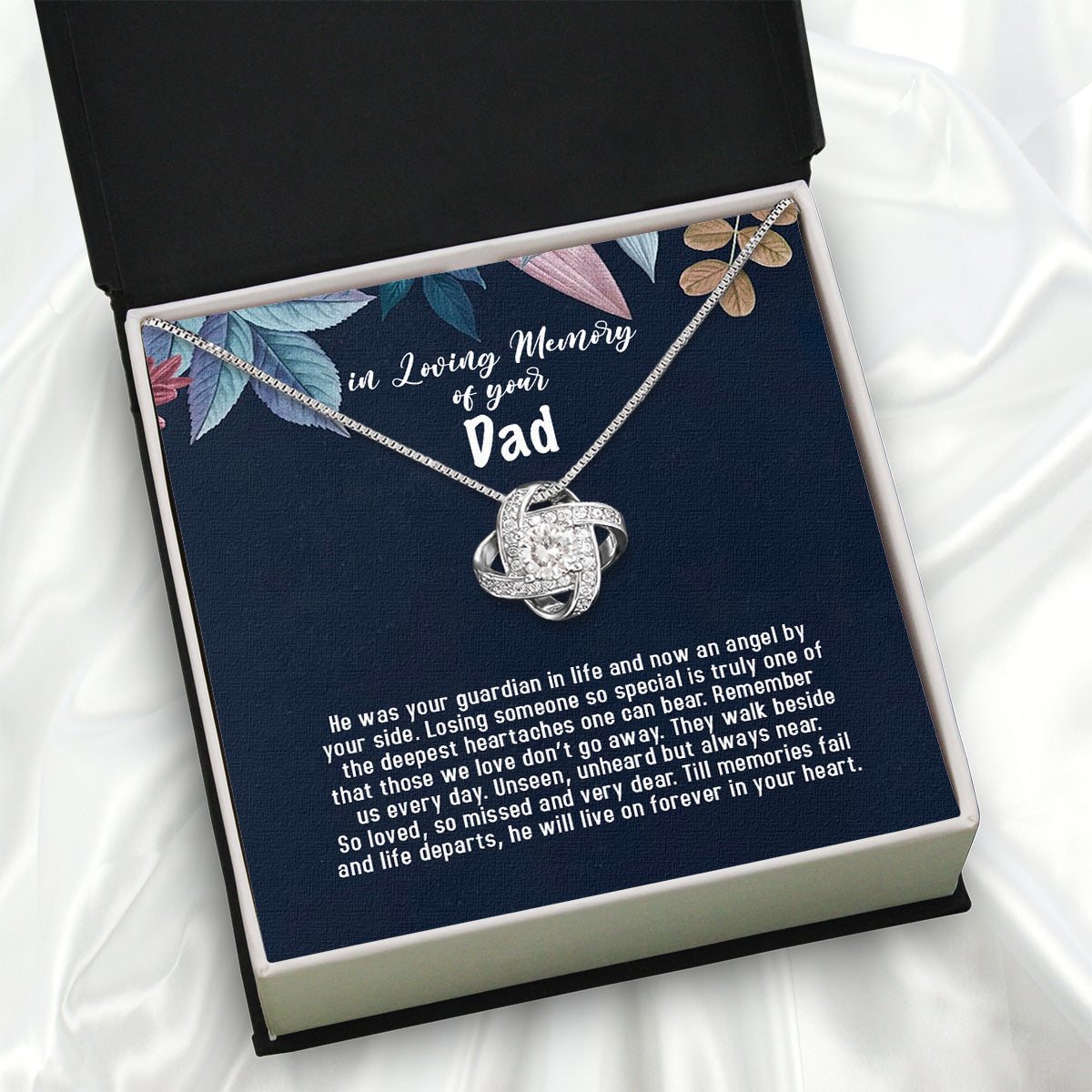 Necklace Gift For Memory Dad