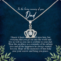 Thumbnail for Memory Dad Necklace Gift