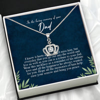 Thumbnail for Memory Dad Necklace Gift