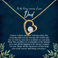 Thumbnail for Memory Dad Necklace Gift