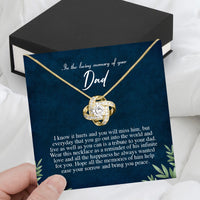 Thumbnail for Memory Dad Necklace Gift