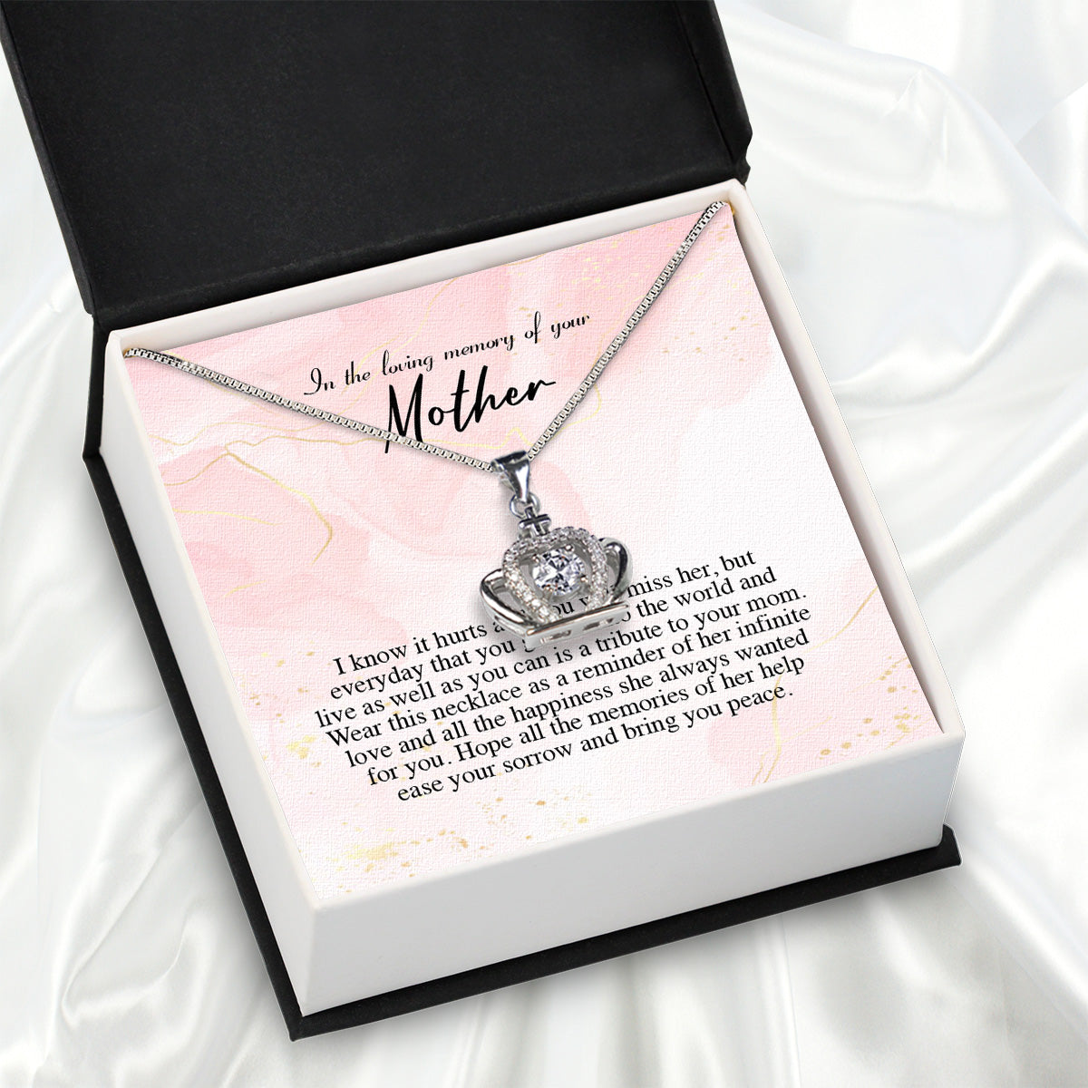 Necklace Gift For Memory Mom