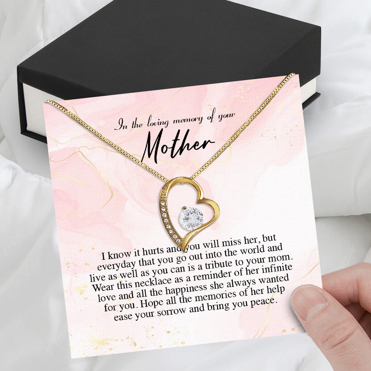 Necklace Gift For Memory Mom