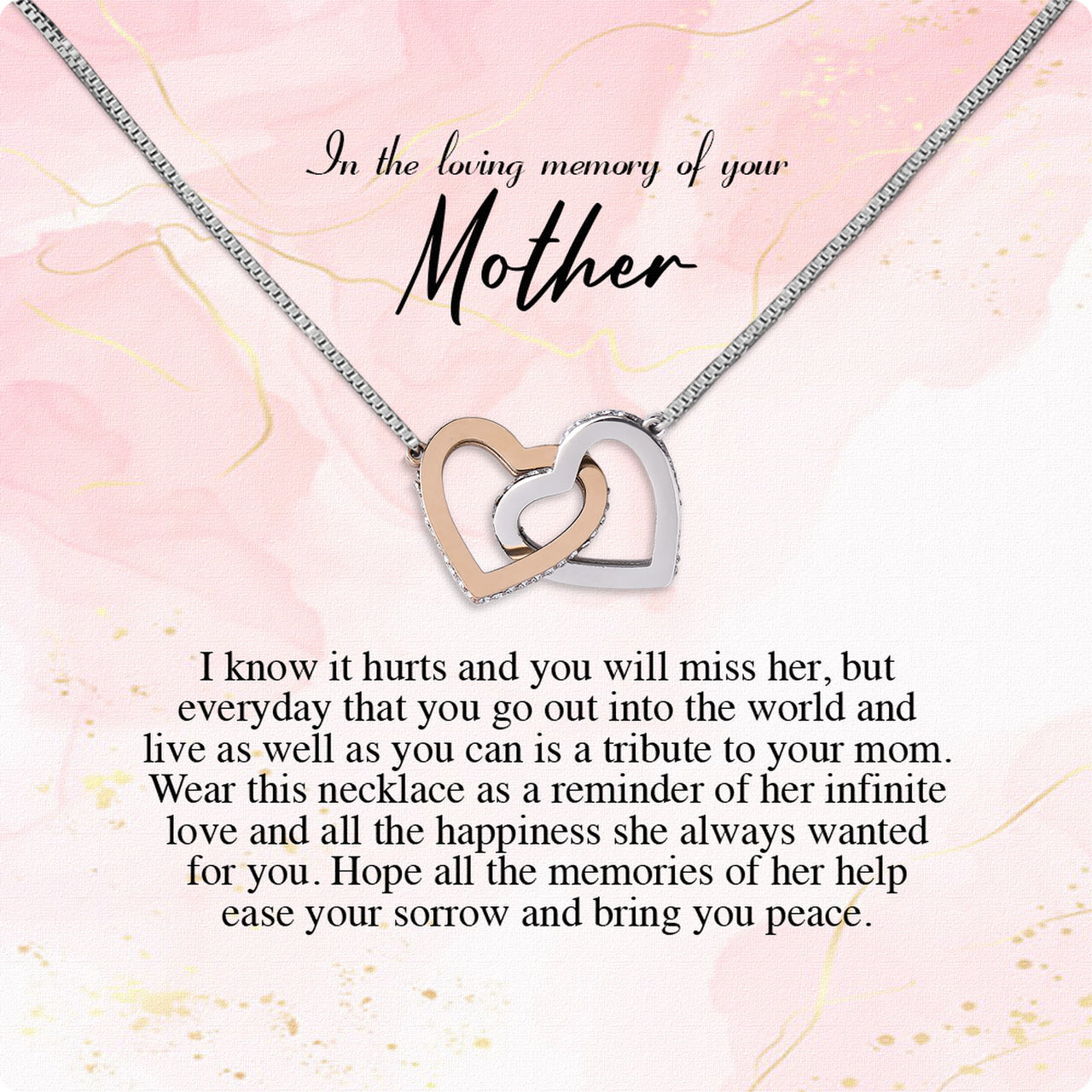 Necklace Gift For Memory Mom