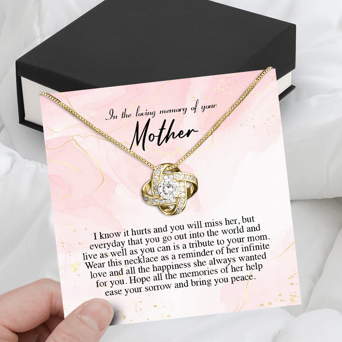 Necklace Gift For Memory Mom