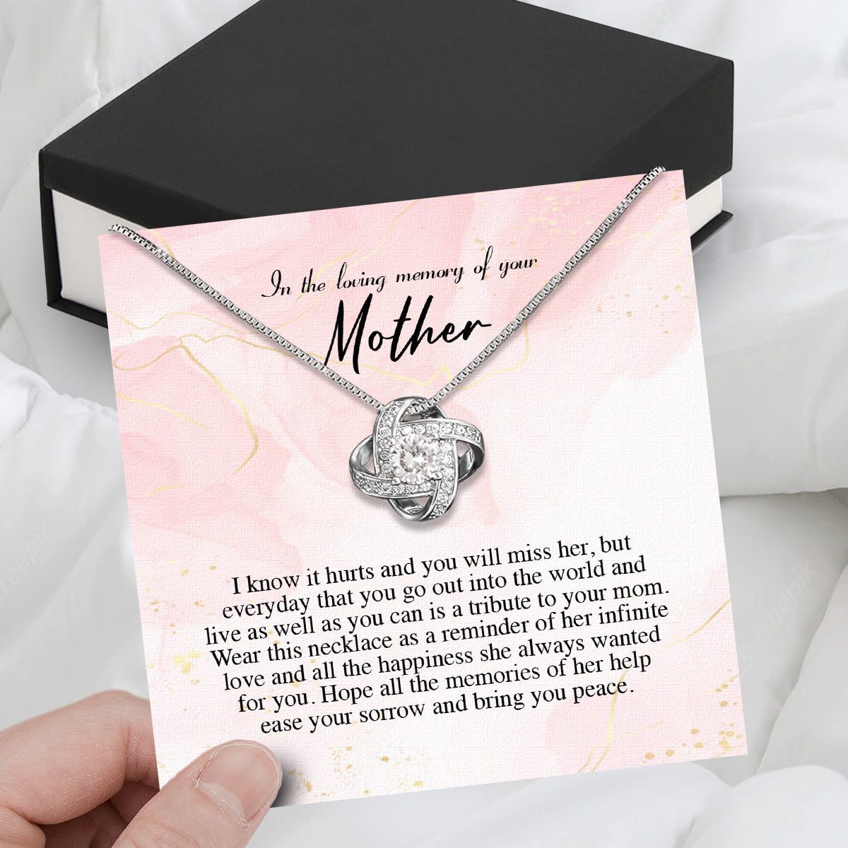 Necklace Gift For Memory Mom