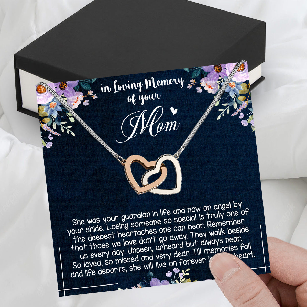 Necklace Gift For Memory Mom