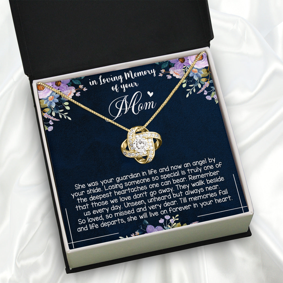 Necklace Gift For Memory Mom