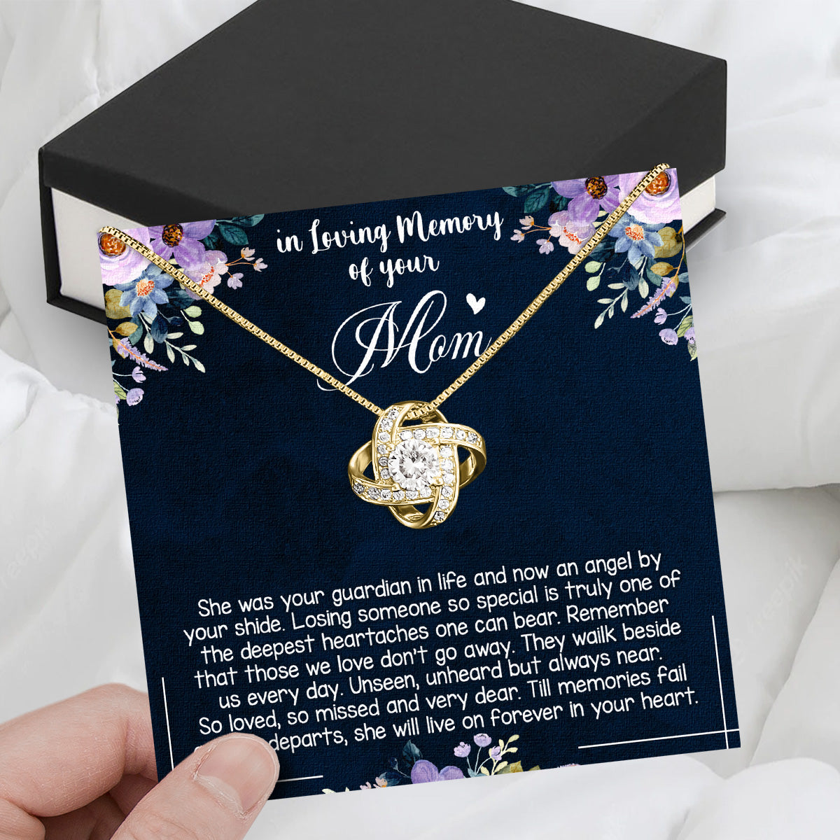 Necklace Gift For Memory Mom