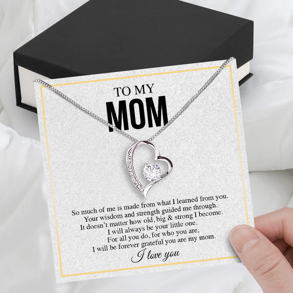 Radiant Mom Necklace: A Heartfelt Token of Love and Gratitude