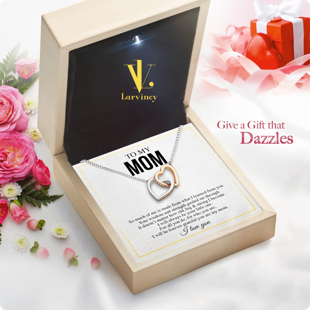 Radiant Mom Necklace: A Heartfelt Token of Love and Gratitude