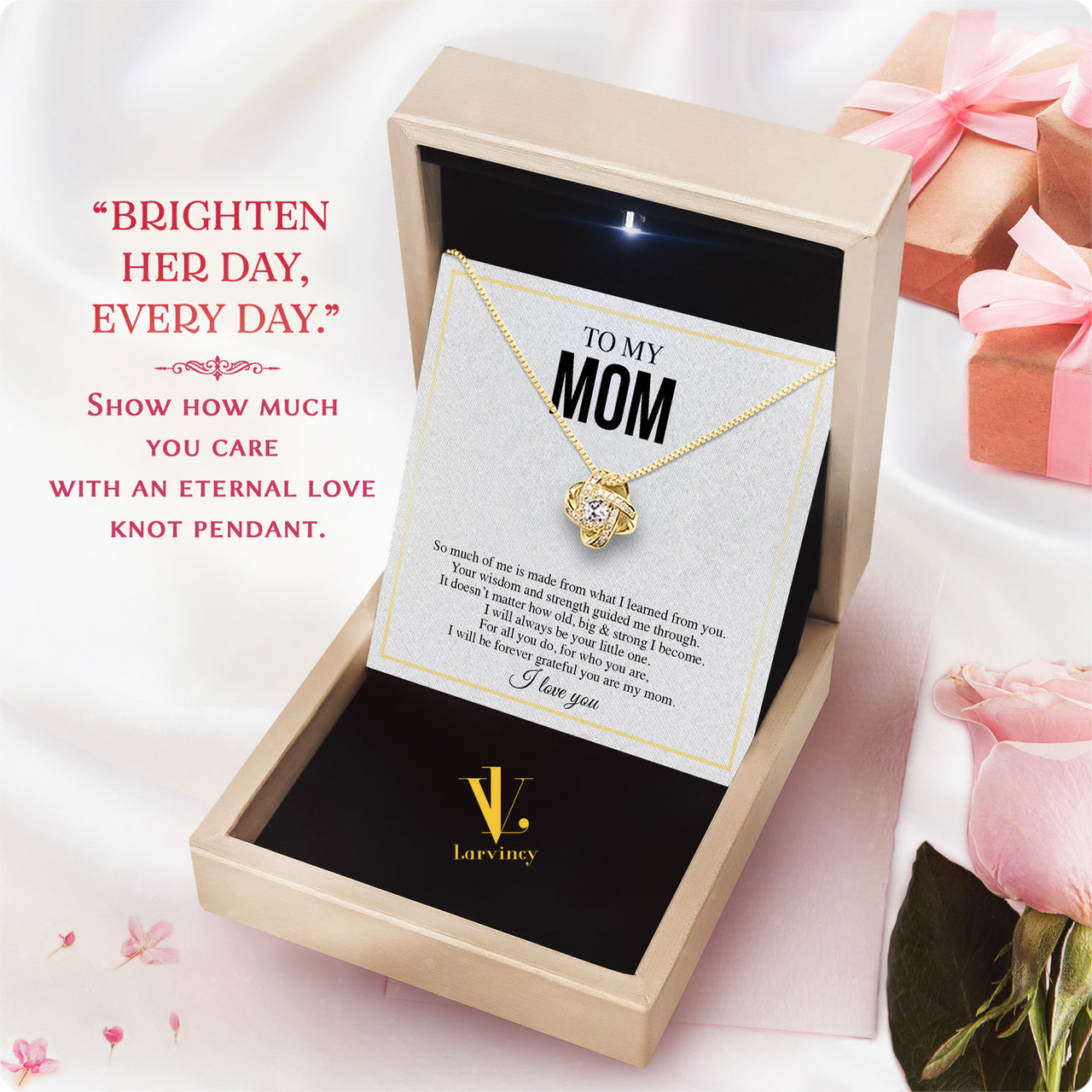 Radiant Mom Necklace: A Heartfelt Token of Love and Gratitude