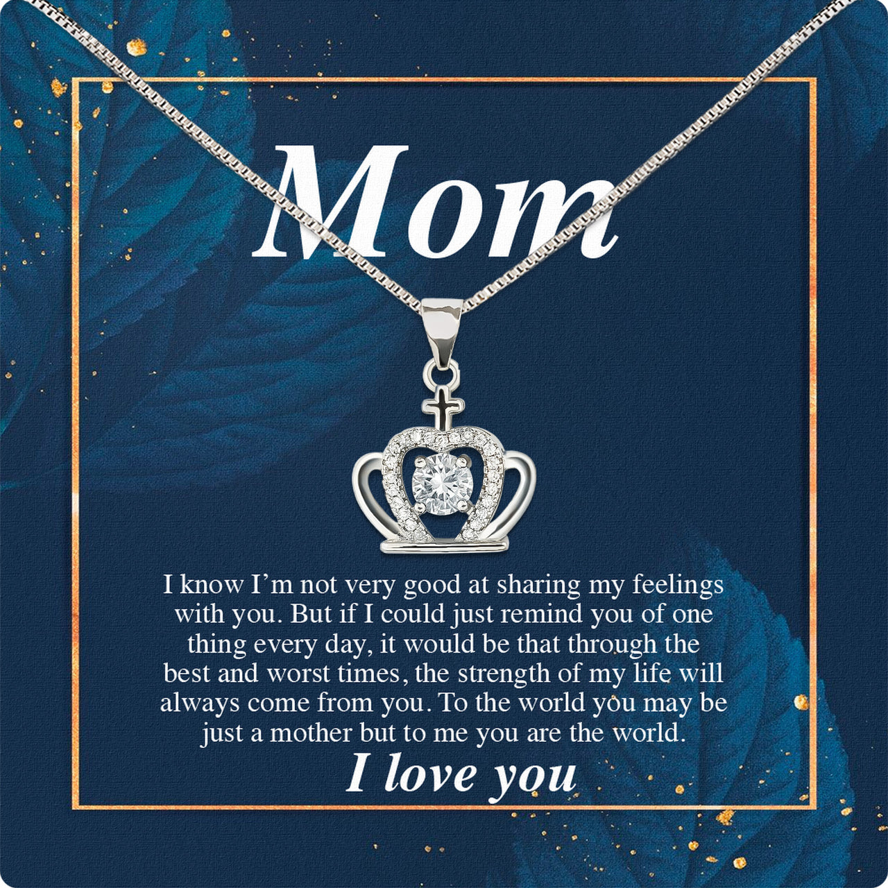 Radiant Mom Necklace: A Heartfelt Token of Love and Gratitude