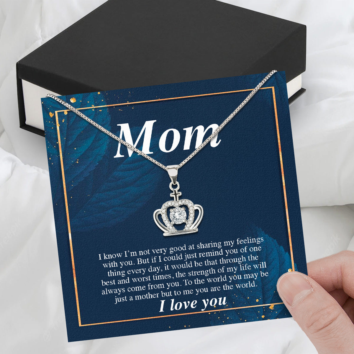 Radiant Mom Necklace: A Heartfelt Token of Love and Gratitude