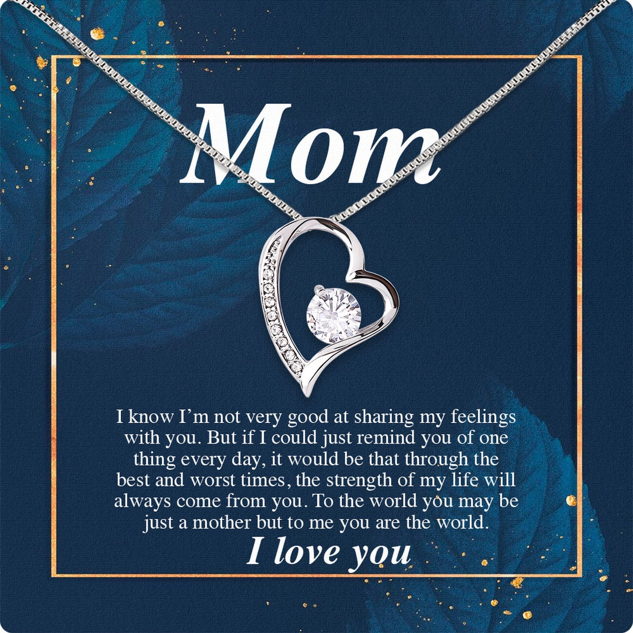 Radiant Mom Necklace: A Heartfelt Token of Love and Gratitude