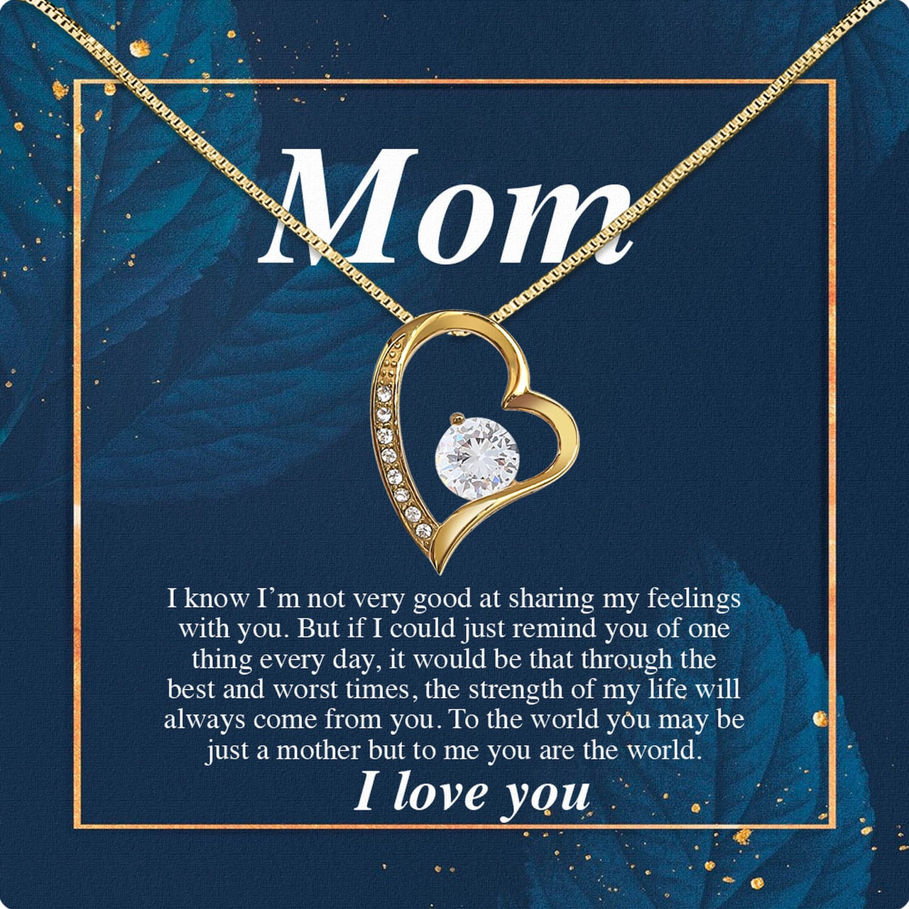 Radiant Mom Necklace: A Heartfelt Token of Love and Gratitude