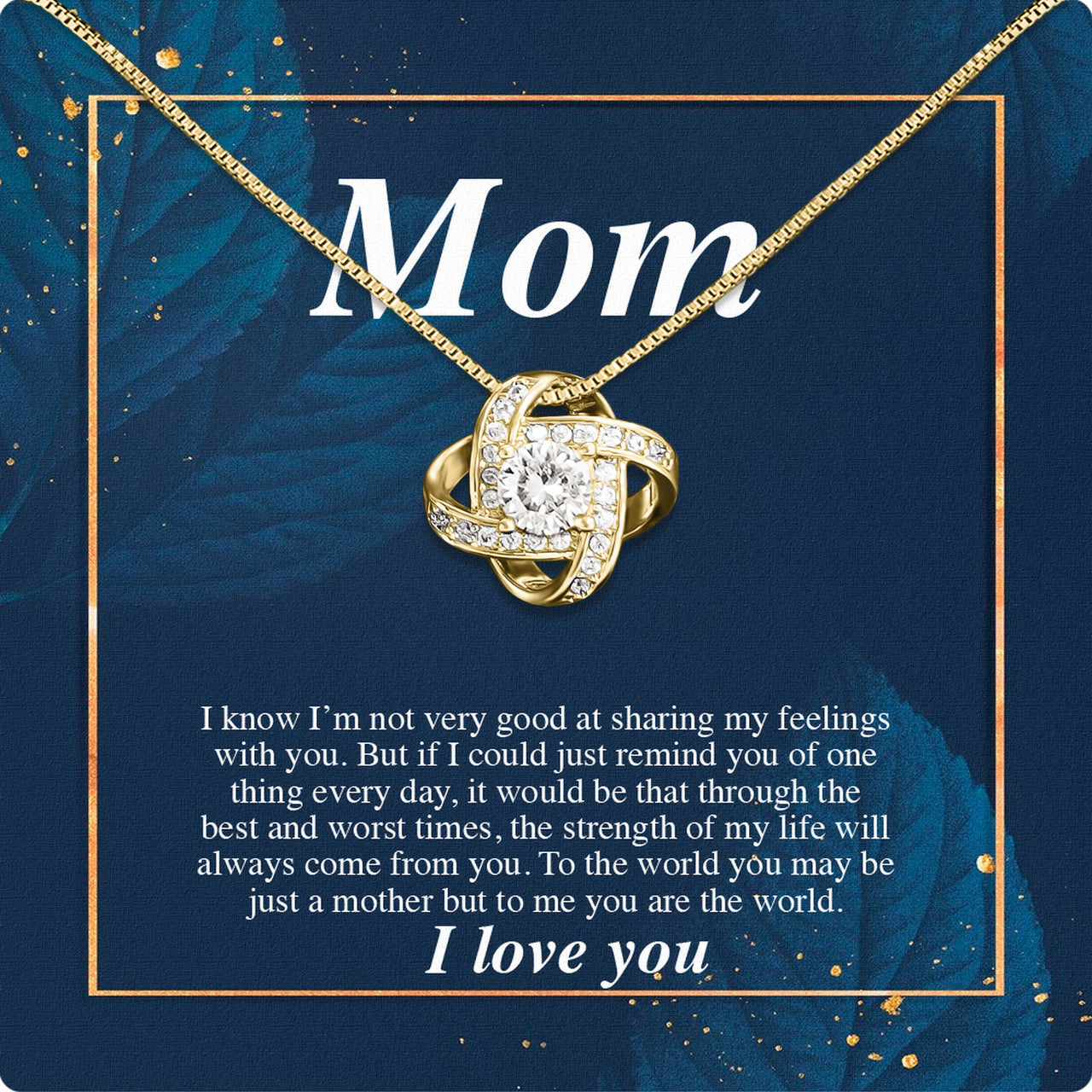 Radiant Mom Necklace: A Heartfelt Token of Love and Gratitude